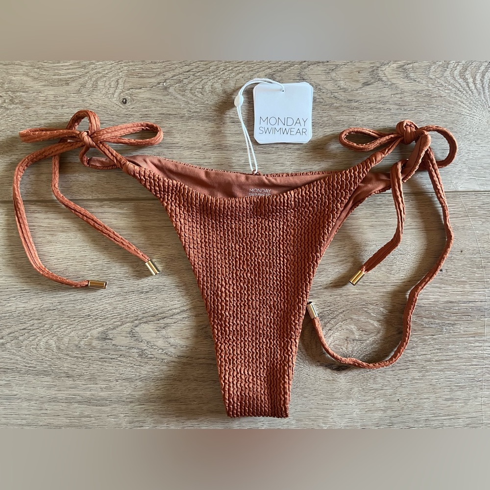 NWT Monday Swimwear Palma Bottom
